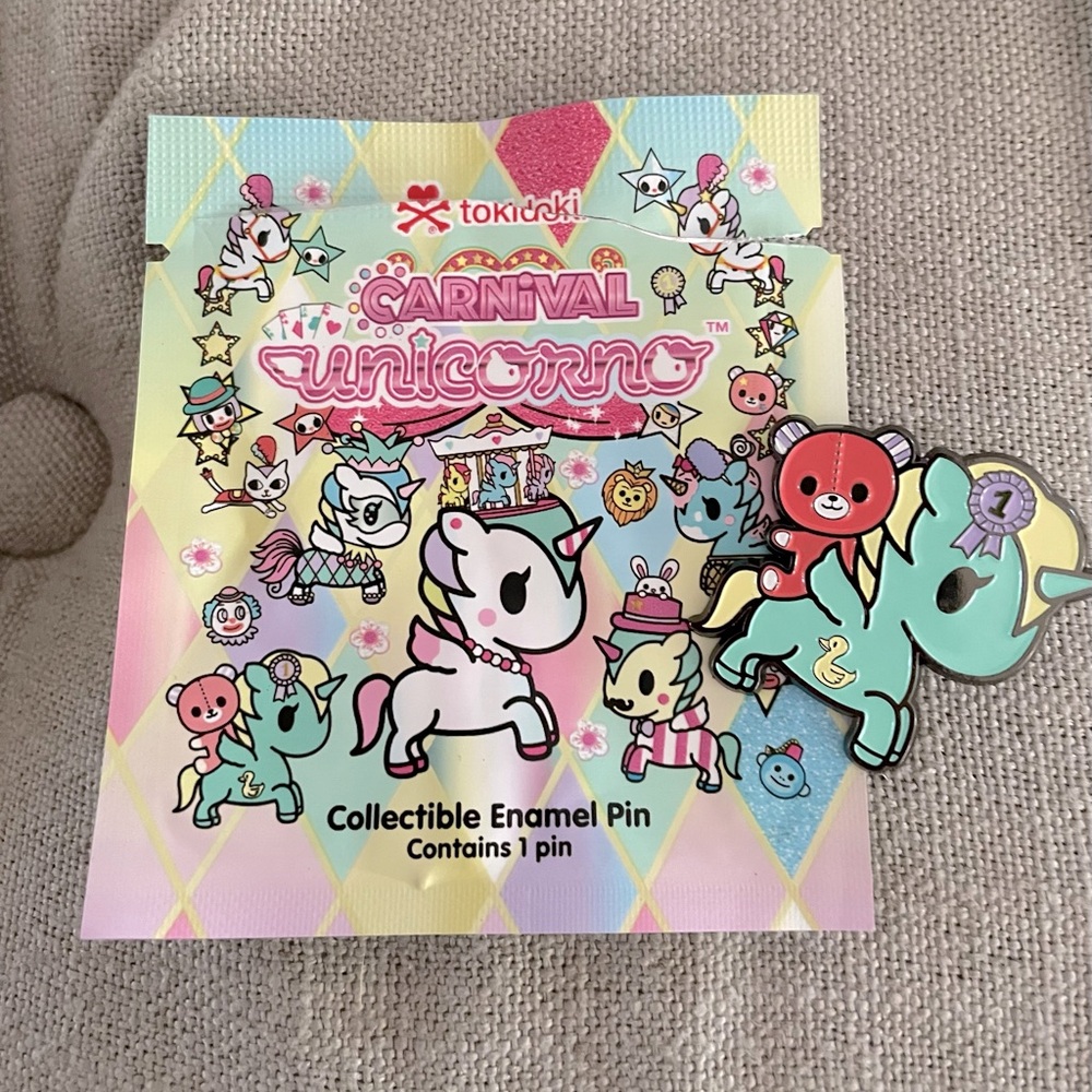 New, opened ToKidoki enamel pin Carnival 🎡